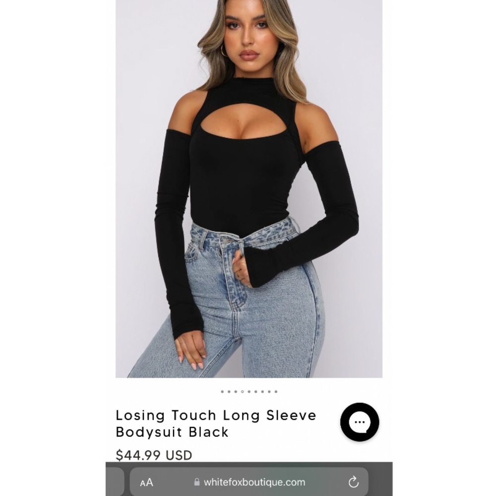 GREY bodysuit